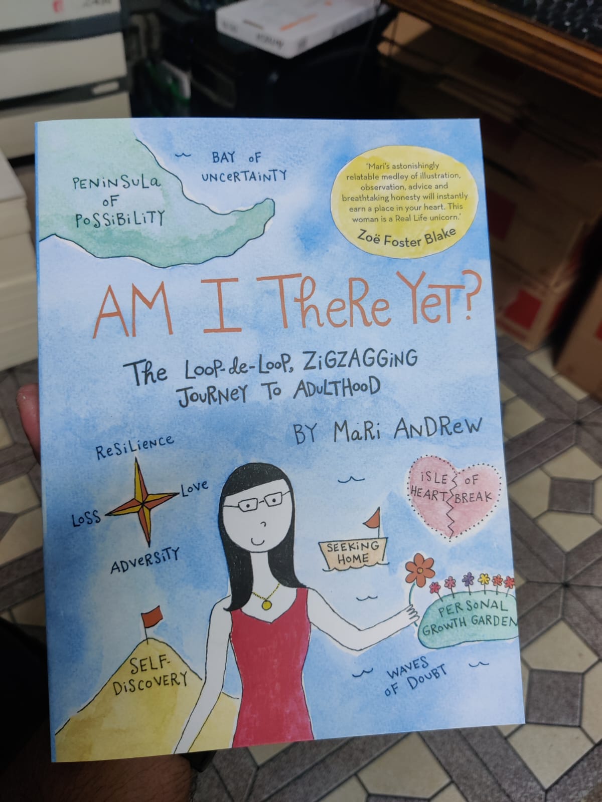 Am I There Yet? by Mari Andrew | Premium Quality. 