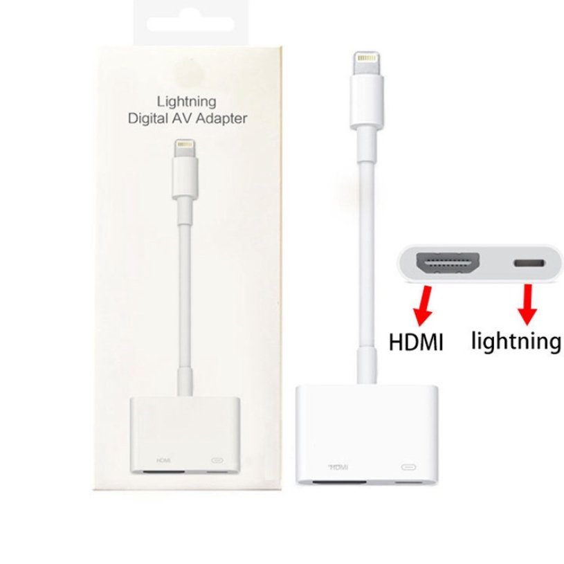 Digital AV Adapter for Lightning to HDMI Cable for Apple iPhone X 8 7: Buy  Online at Best Prices in Bangladesh 