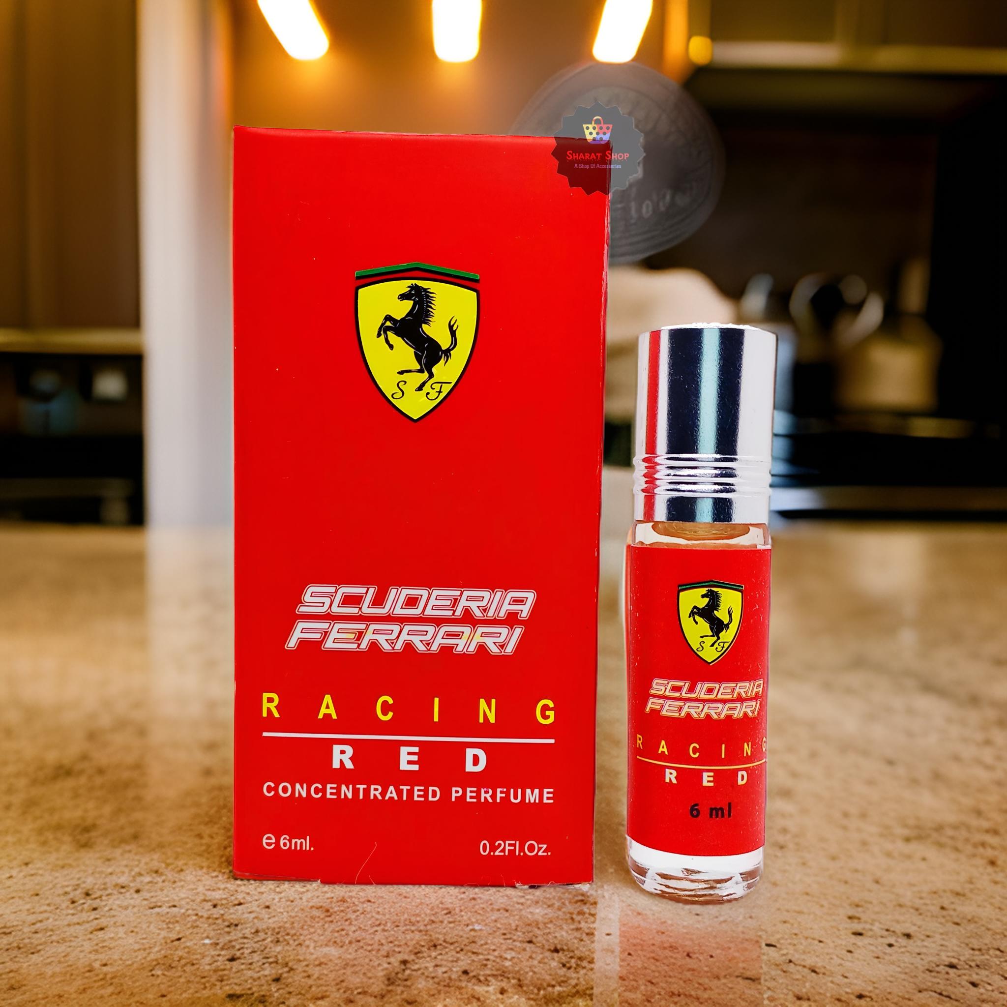 Ferrari racing red cologne