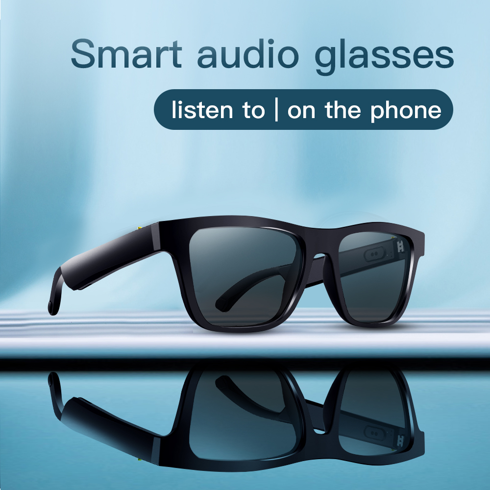 2022 Fashion Sunglasses Newest Android Calling Smart Audio Glasses With Tws Headphone. 