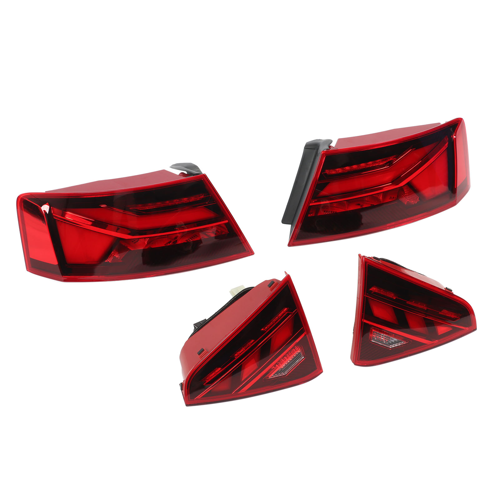 For B9.5 Look Dynamic Full LED Tail Lights Rear Lamp Assembly for Audi A5 S5 RS5 B8.5 Facelift 2012 2013 2014 2015 2016