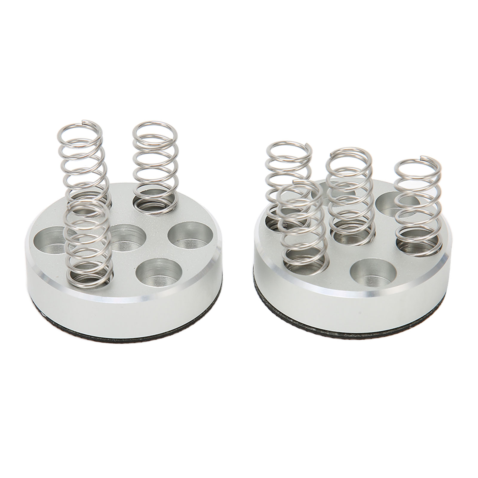 Isolation Stand Feet, Shock Absorption Reduce Resonance Generation Aluminum Alloy Spring Speaker Spikes Isolation Stand Easy To Install  for Amplifier. 