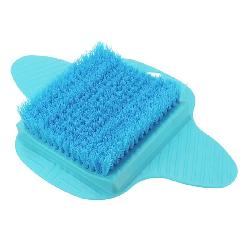 【VisioN Shop】Plastic Bath Shower Feet Bath Brush Pumice Stone Foot Scrubber Spa Shower Remove