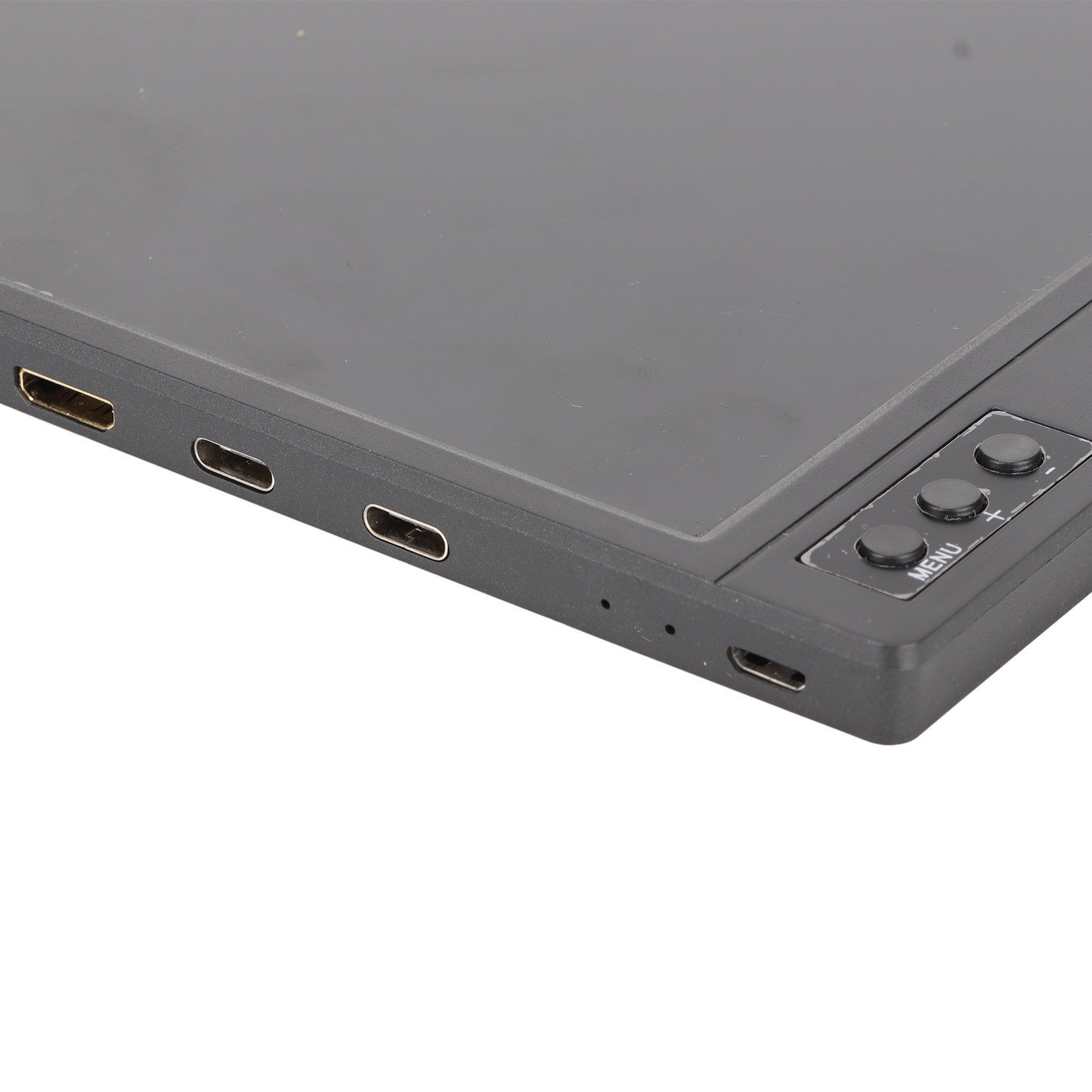 Monitor 15.6in HD 1080P 3 In 1 Display Built In Speakers USB C External Monitor. 
