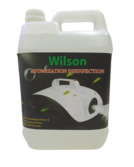 Wilson Atomization Disinfection Fog Machine Liquid - 5 L Made in China. 