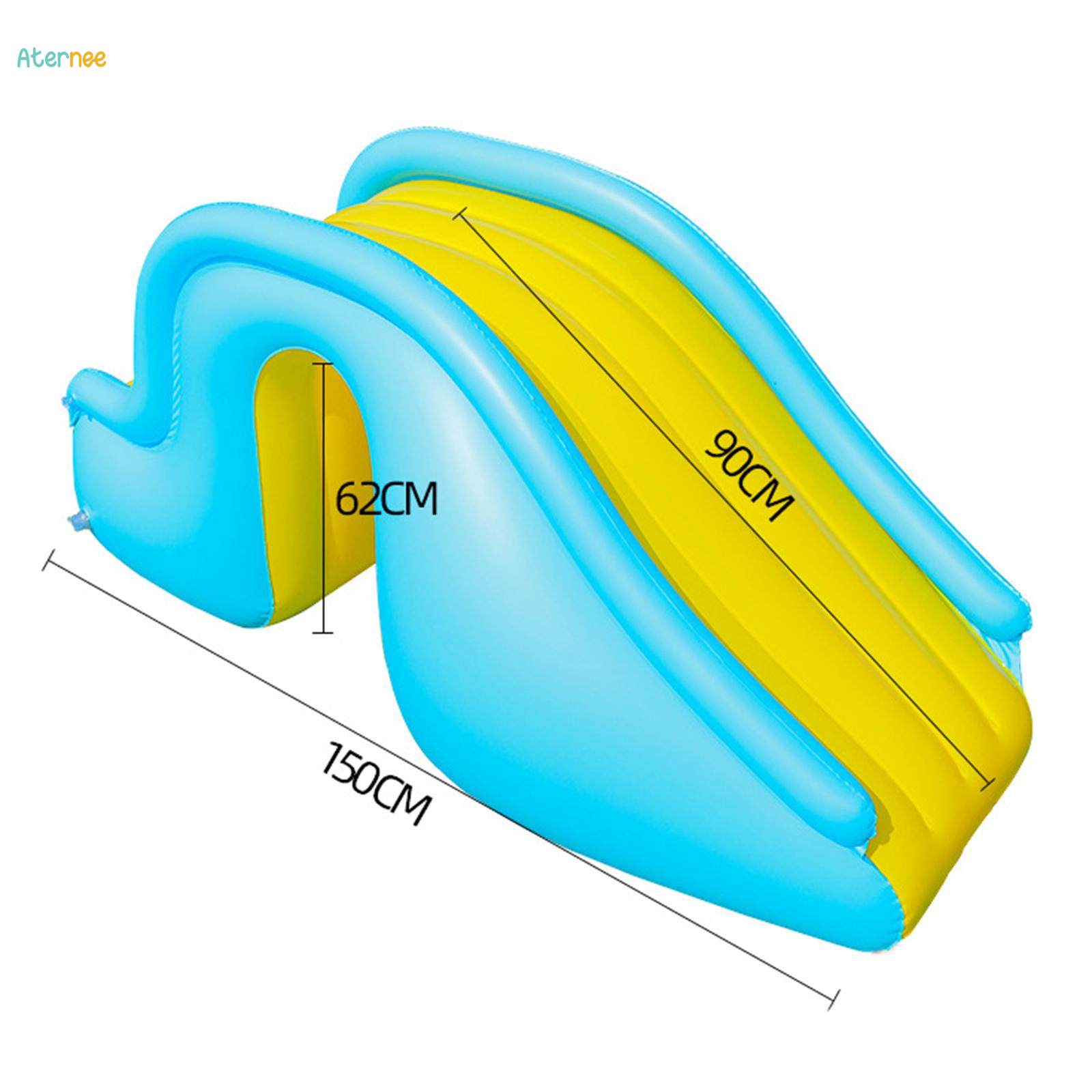Inflatable Pool Slide Water Slide Easy Portability Activity Center Kids Slide Children Climber Slide. 