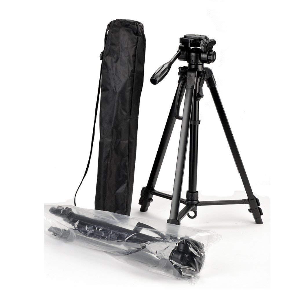 DIGIPOD TR452 Aluminum Camera Tripod (4.4 Feet)- Suitable To Mobile, Mirrorless Camera, DSLR. 
