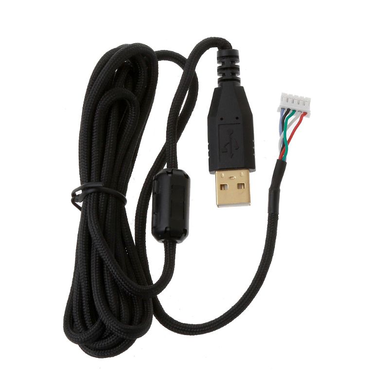 DIY Umbrella Rope Mouse Cables Soft Durable Mouse Line Replacement Mouse Wire