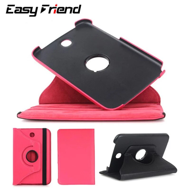 【3C VictoryEagle】Tablet Case For Samsung Tab inch T700 T705 T705C SM-T700 SM-T705 SM-T705C 360 Rotating Bracket Flip Leather Cover. 