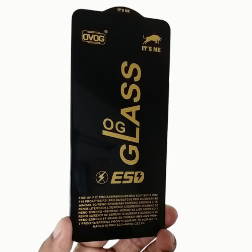 OG GLASS Protector I REALME 7 PRO / REALME X7 5G I Premium Quality Tempered Glass Touch Protector. 