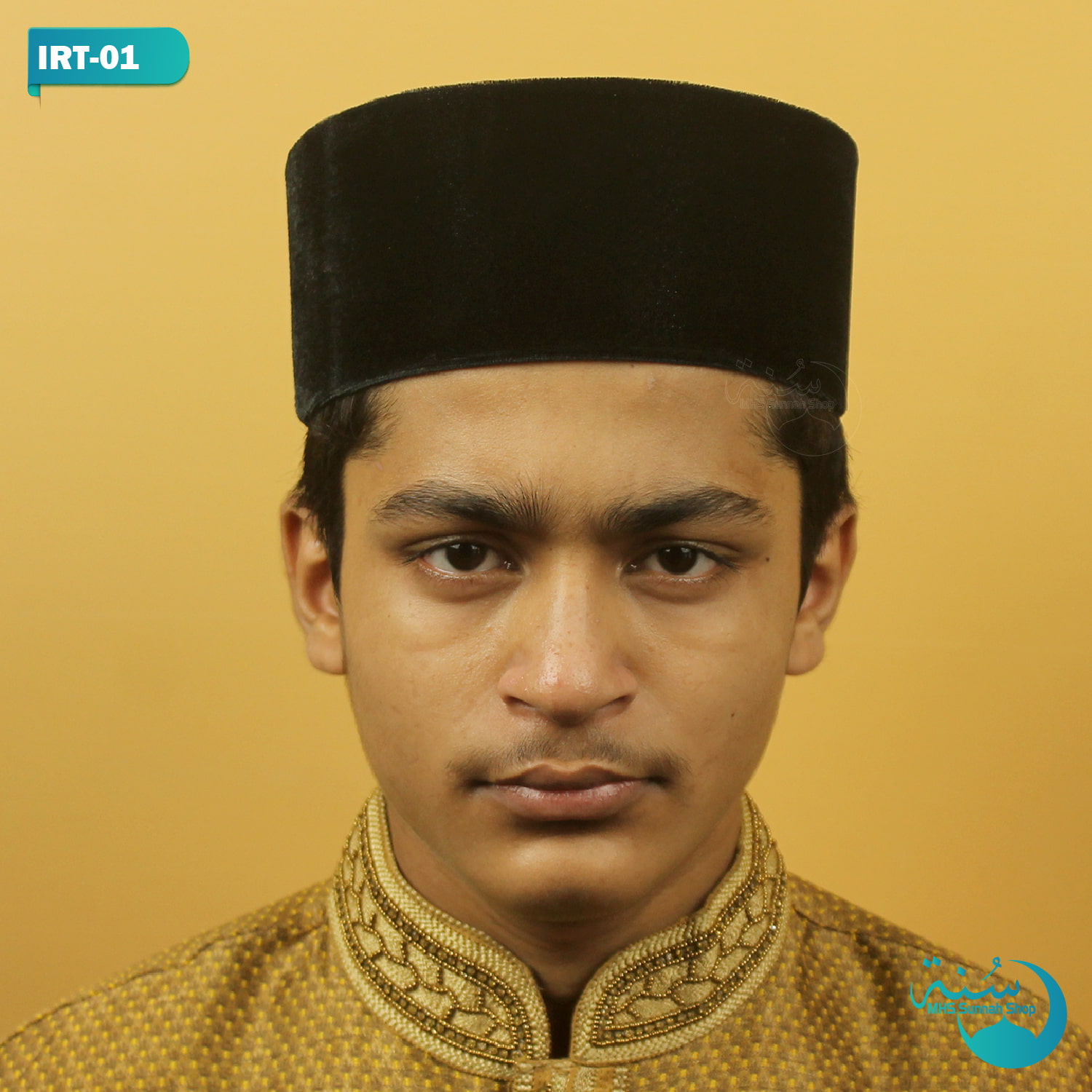 Black Color Beautiful Color Islamic Items Indonesian Round Makmal Tupi For Men || One Color Tupi || Cap For Men || Indonesia Hat For Men. 