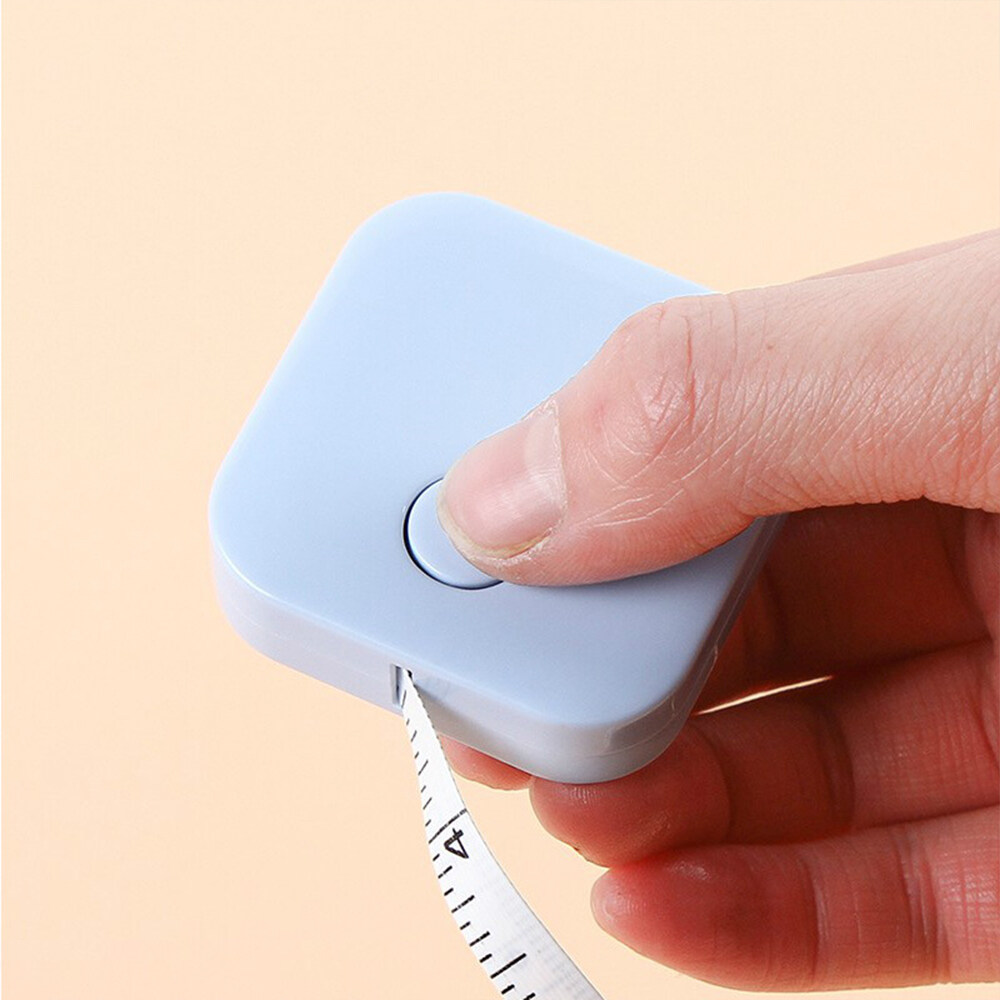 New leather tape measure mini tape measure candy color tape measure measurement measurement tape measure. 