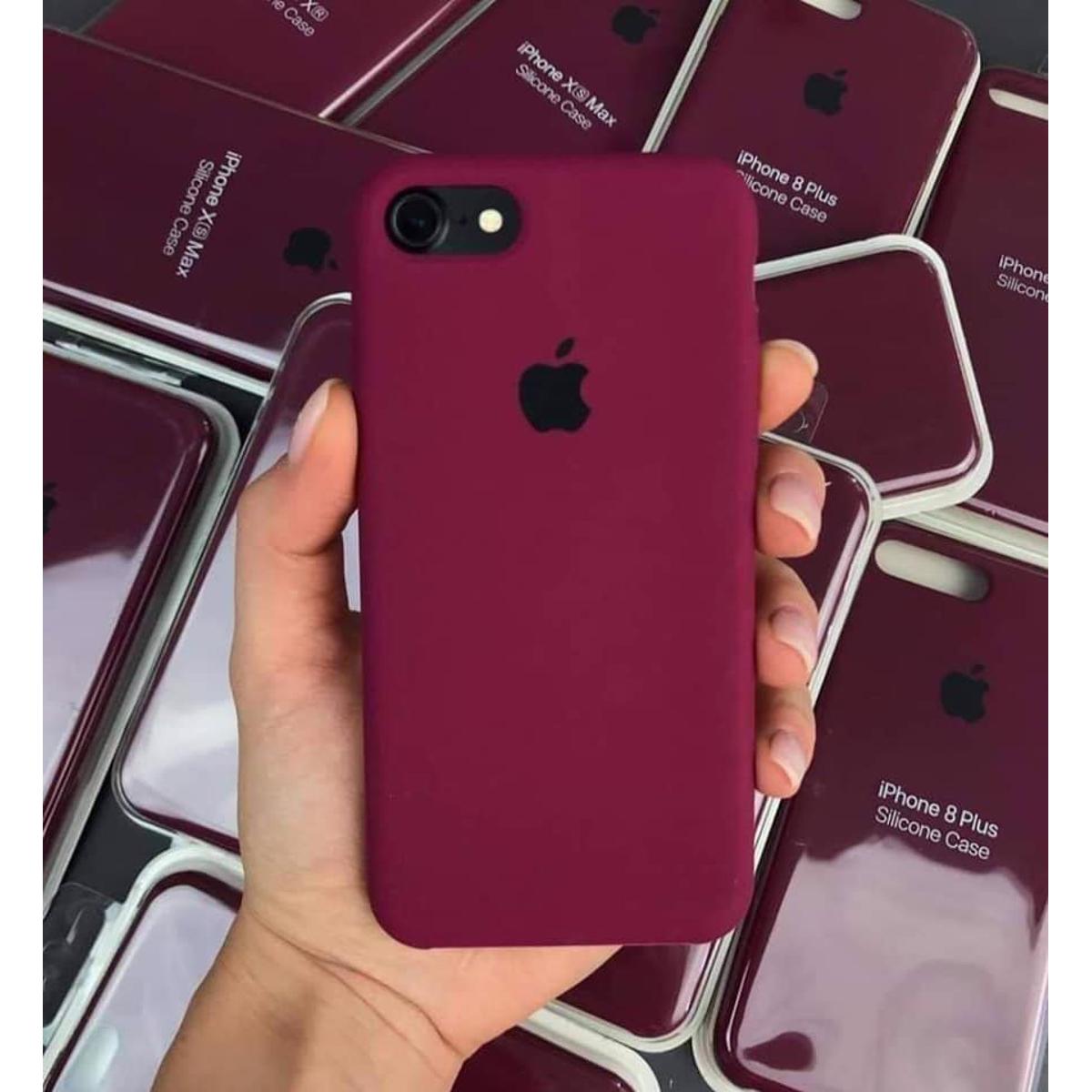Liquid Silicone Soft Back Cover for iPhone 6 6s 6 Plus 6s Plus. 