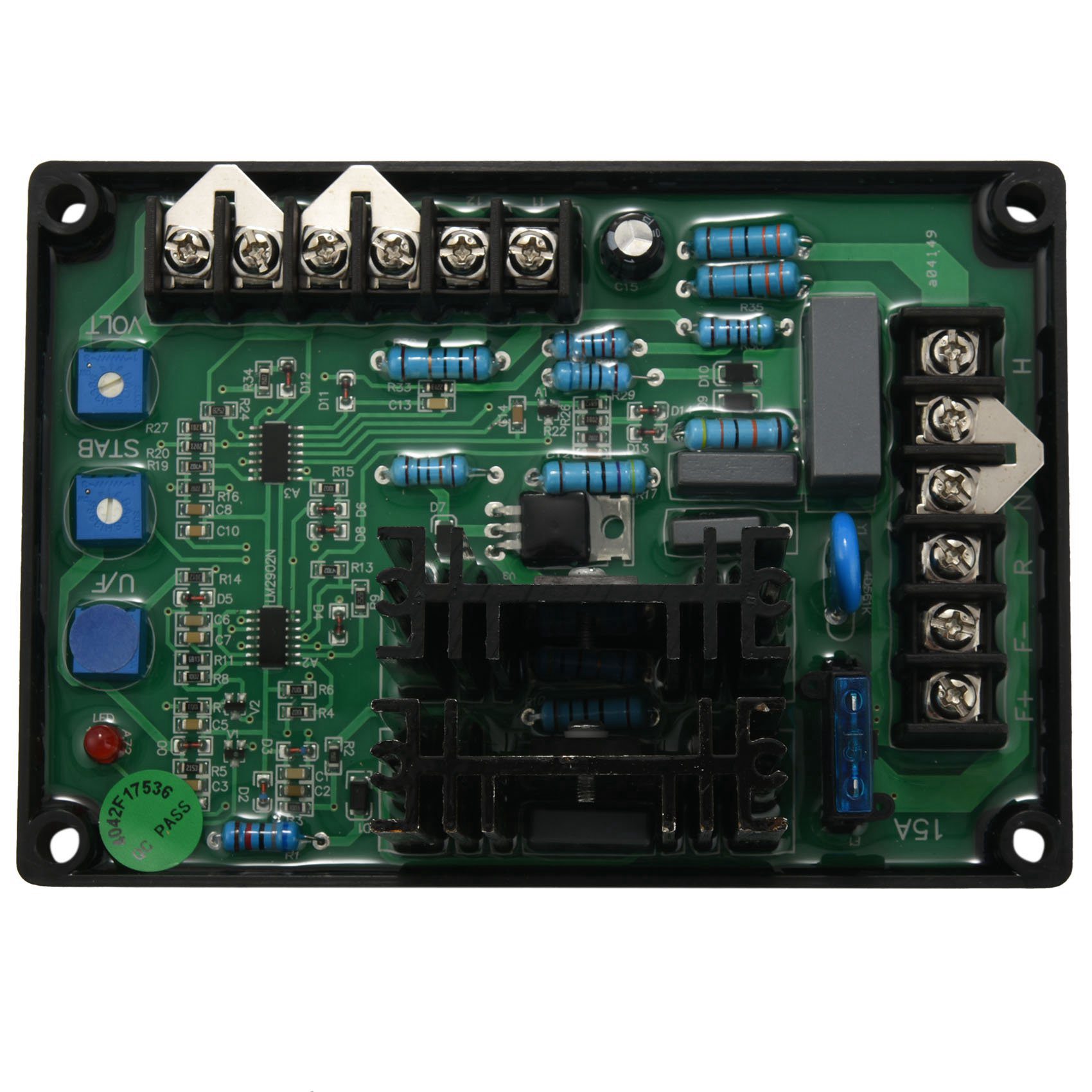 2X Avr Gavr-15A Automatic Voltage Regulator for Parbeau Generator with Manual. 