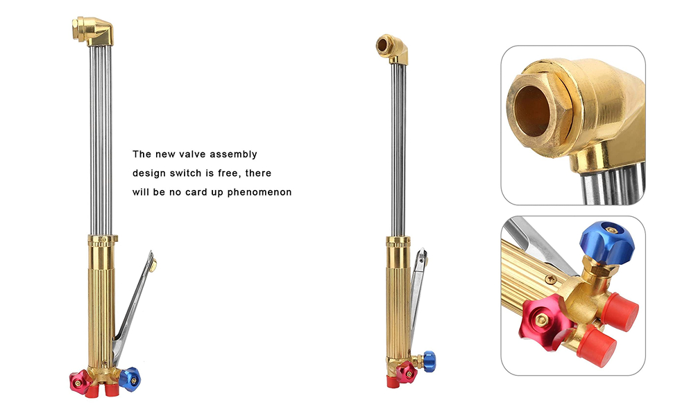 Oxygen Acetylene Cutting Torch Lsobaric Cutting Torch Stainless Steel Manual Gas Cutting Torch Same as picture. 
