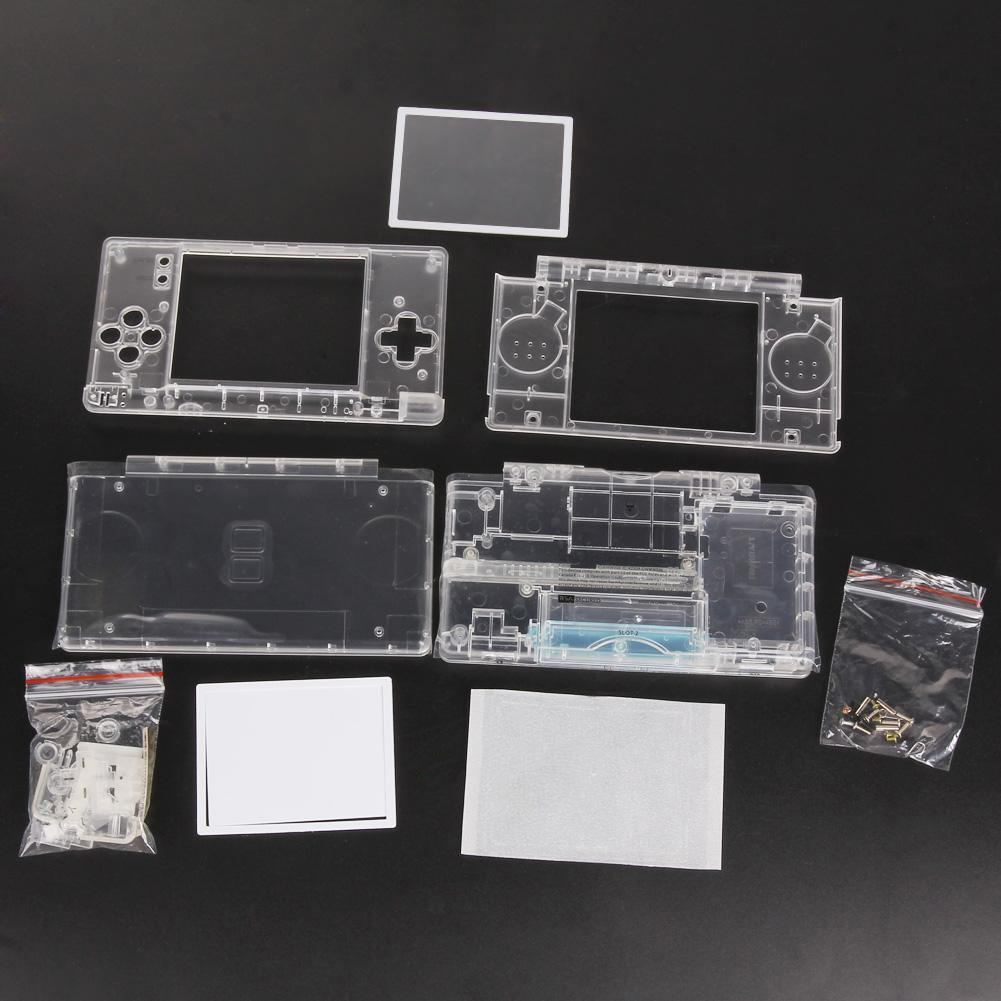 Replacement Transparent Housing Shell Screen Lens Case for Nintendo DS Lite. 