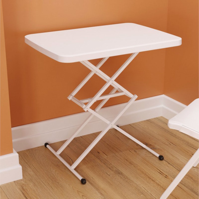 Folding Computer Desk Bedside Table Lift Study Table Portable Plastic Desk Home Writing Table Folding Table. 
