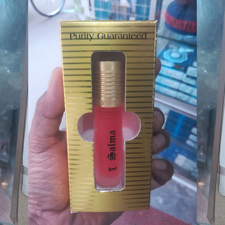 Alif Salma Attar Long Lasting Roll On Non Alcoholic Perfume Oil - 8ml