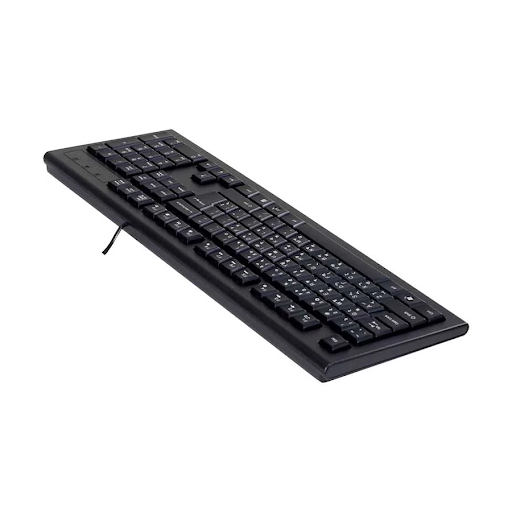 A4tech KRS-82 Black Wired Multimedia (FN Hotkeys) Keyboard with Bangla. 