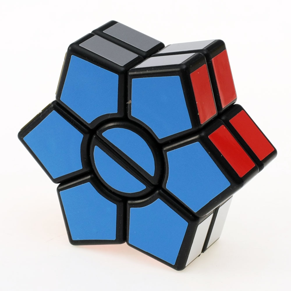 【happy one】DianSheng Hexagram two-layer Hexagon Speed Magic Cube Twist Puzzle Educational Colorful Puzzle Professional. 