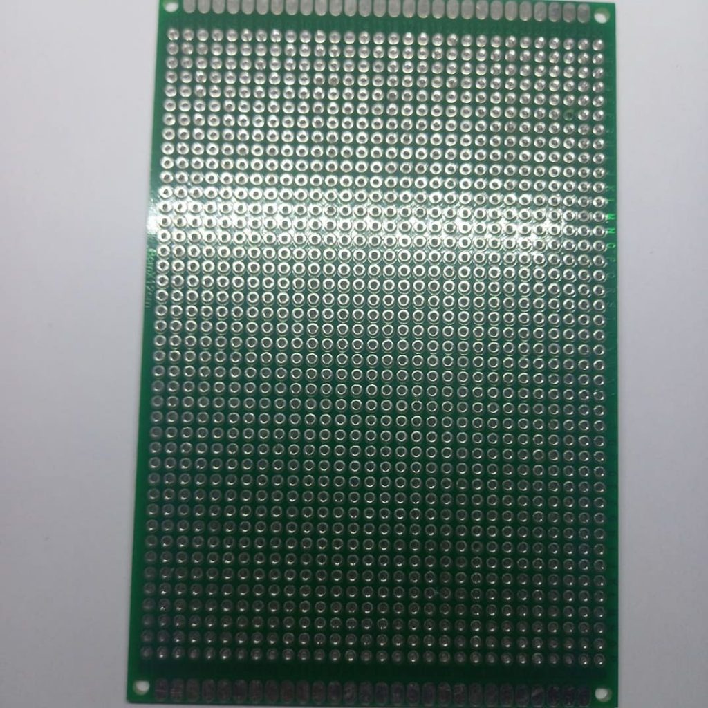12x8cm Double Side Veroboard Double Side Dot 8x12cm Glass Fiber Stripboard PCB Printed Circuit Board Project Board For Prototyping Weld Soldering Arduino DIY. 