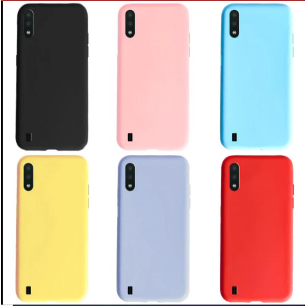 Silicon case FOR Samsung Galaxy A01 Core - Phone - Camera (Back Case Cover For Smartphone)