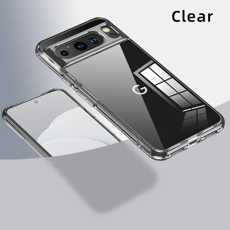 For Google Pixel 8 7 Pro Case Airbags Shockproof Magnetic Wireless Charging Case Shell for Google Pixel8 7 Pro Protection Cover. 