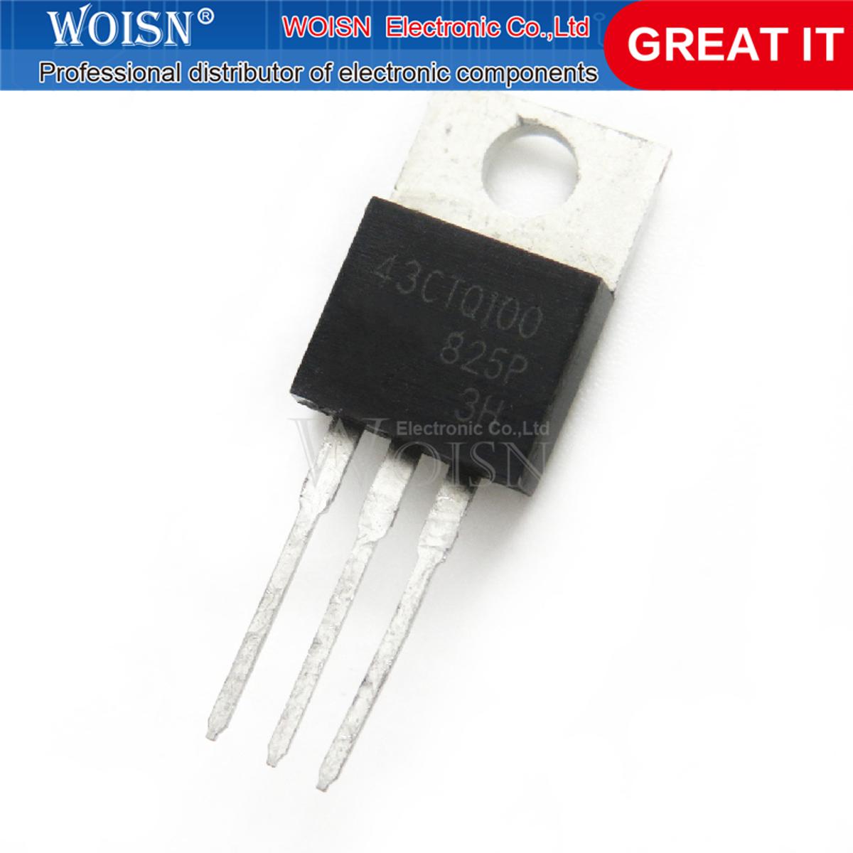 5pcs 43CTQ100 43CTQ100 TO-220