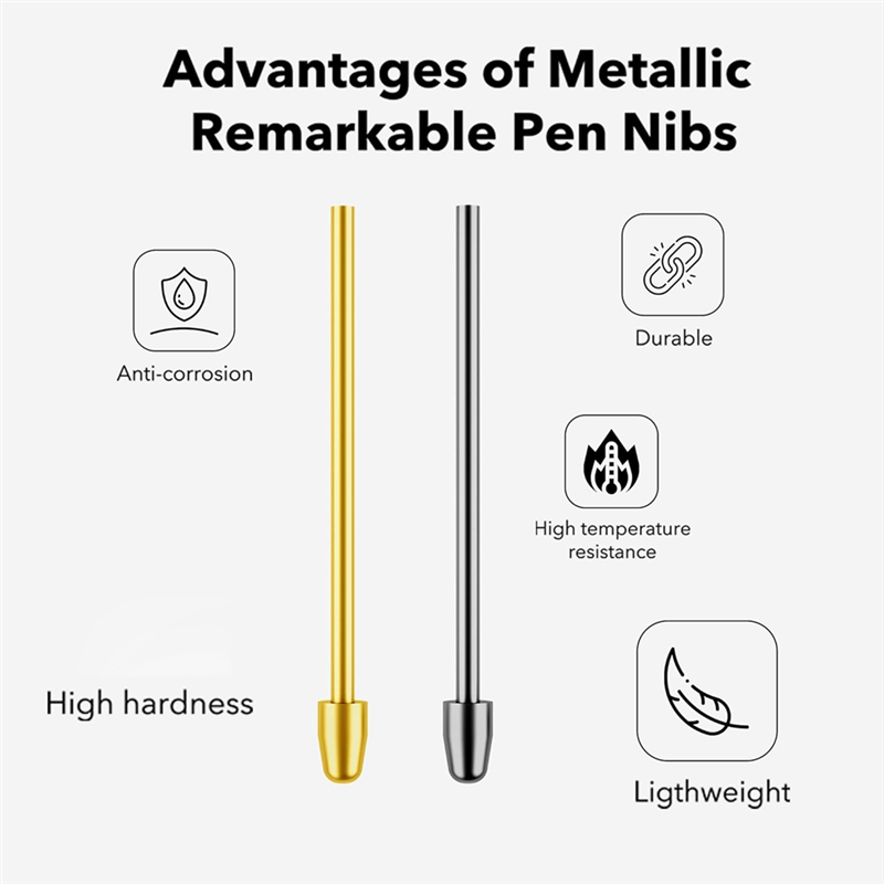 Metal Nibs Tips Metal+Plastic Galaxy Tab S9/S9FE+/S9 Ultra/S8/S8+/S8 Ultra/S7 FE/S6 Lite/S22/S23 Ultra. 