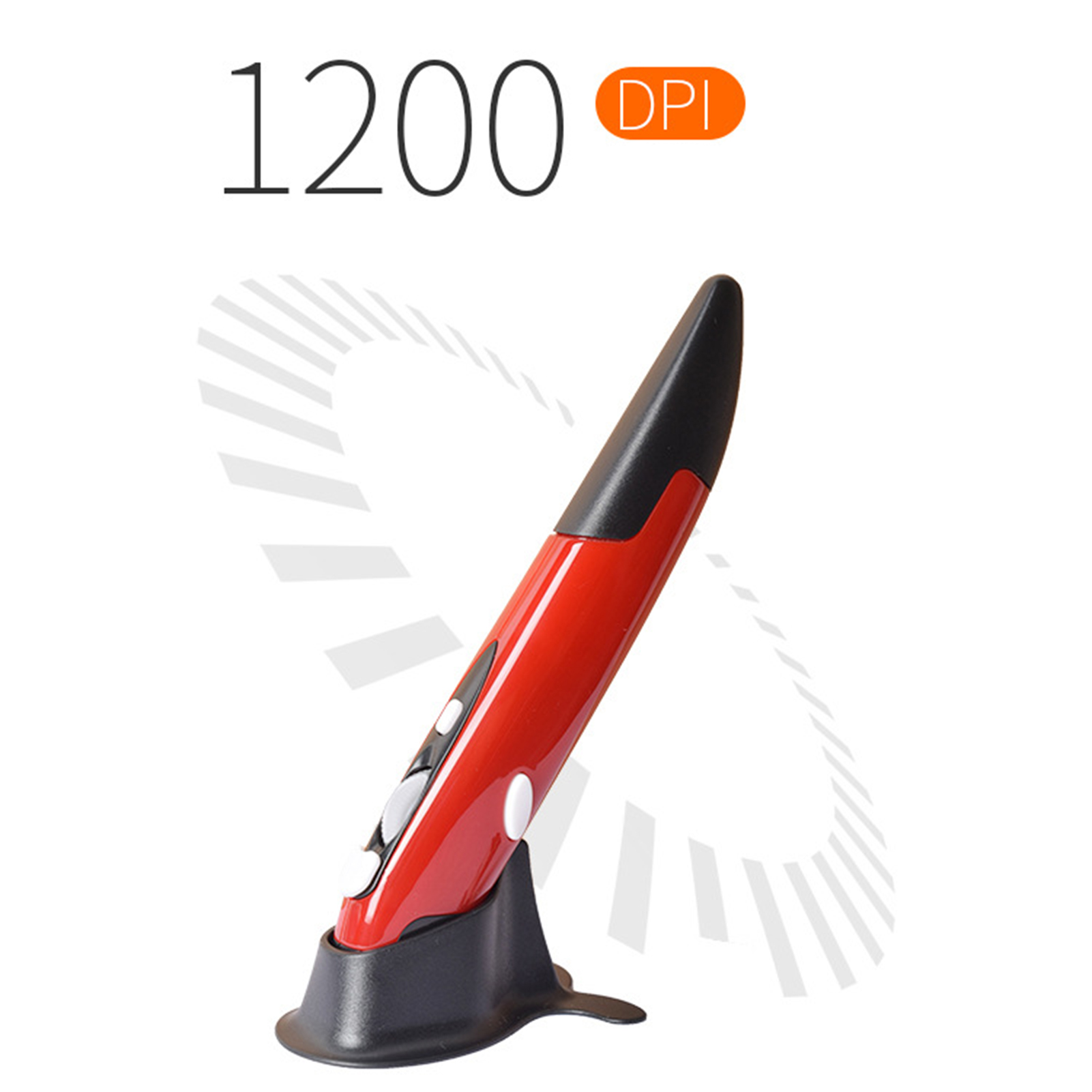 Wireless Pen Mouse Lightweight Vertical Pen-Shaped Stylus Mouse. 
