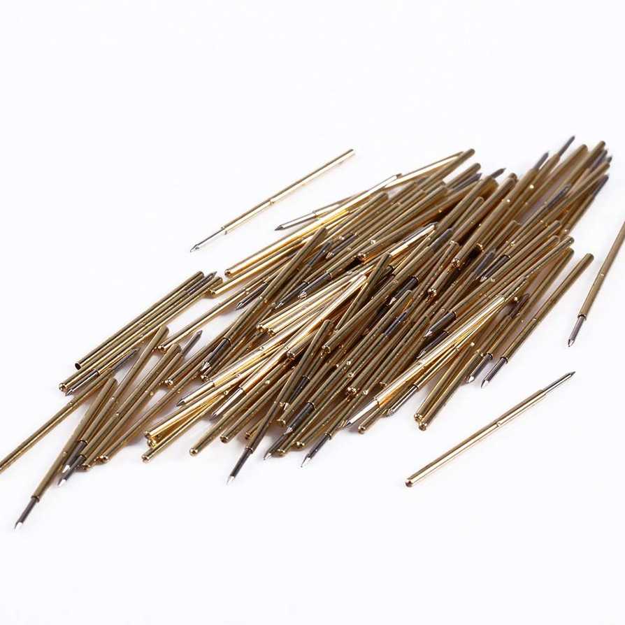 100Pcs/bag P50‑B1 Spring Test Probe Round Pogo Pin Tools gl. 