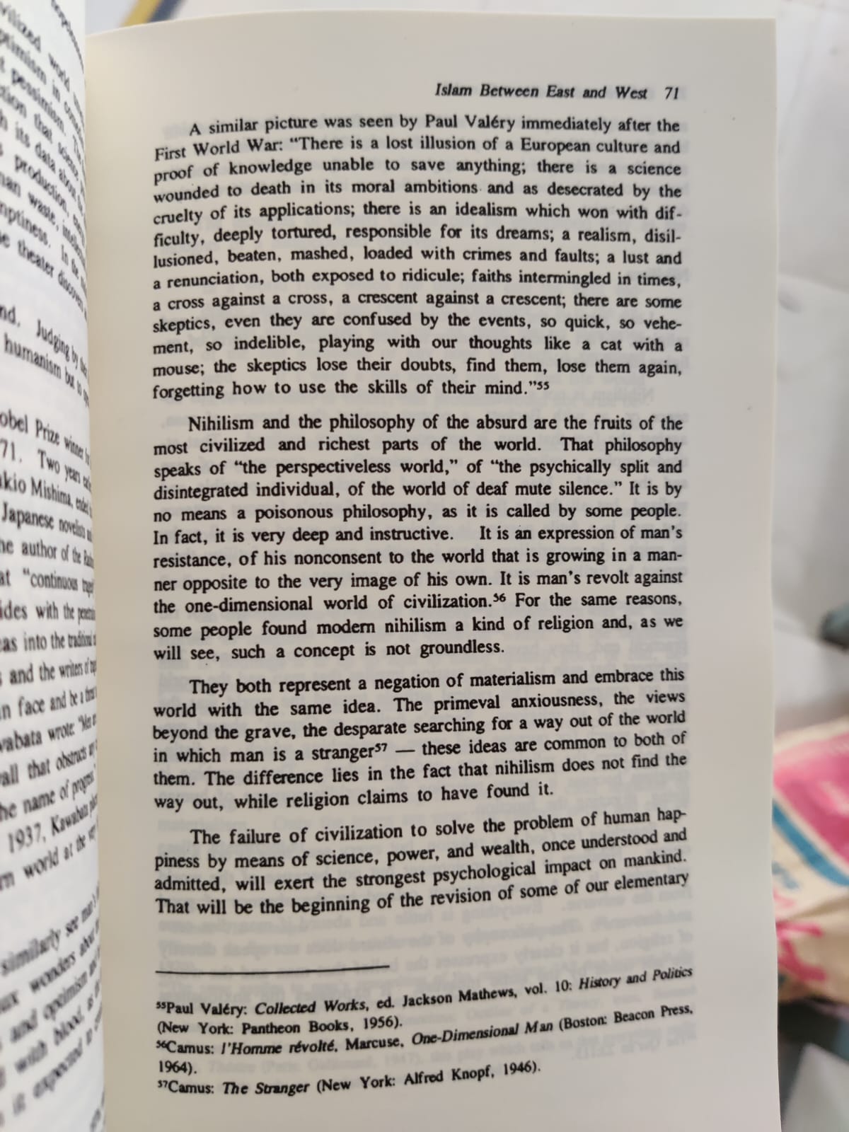 Islam Between East and West by Alija Izetbegovic. 