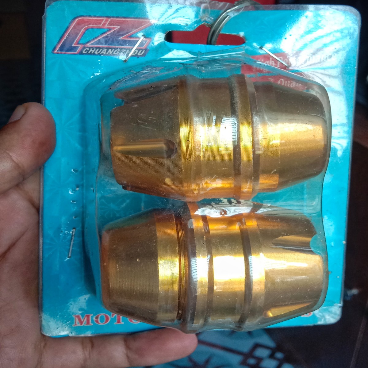 Front wheel gutli/bumper gutli for bike and cycle Golden Colour.. 
