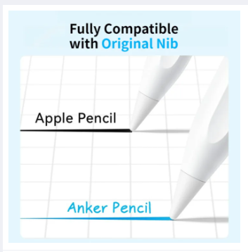 Anker Pencil For iPad Stylus Cheap Alternative Pencil Capacitive Pen Anti False Touch 2nd Generation Replace. 