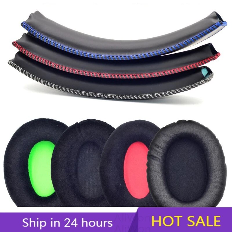 Headphone Replacement Earpads Cushion for KHX-HSCP HyperX Cloud II stinger Core Flight High Quality Ear pads Cover Head beam