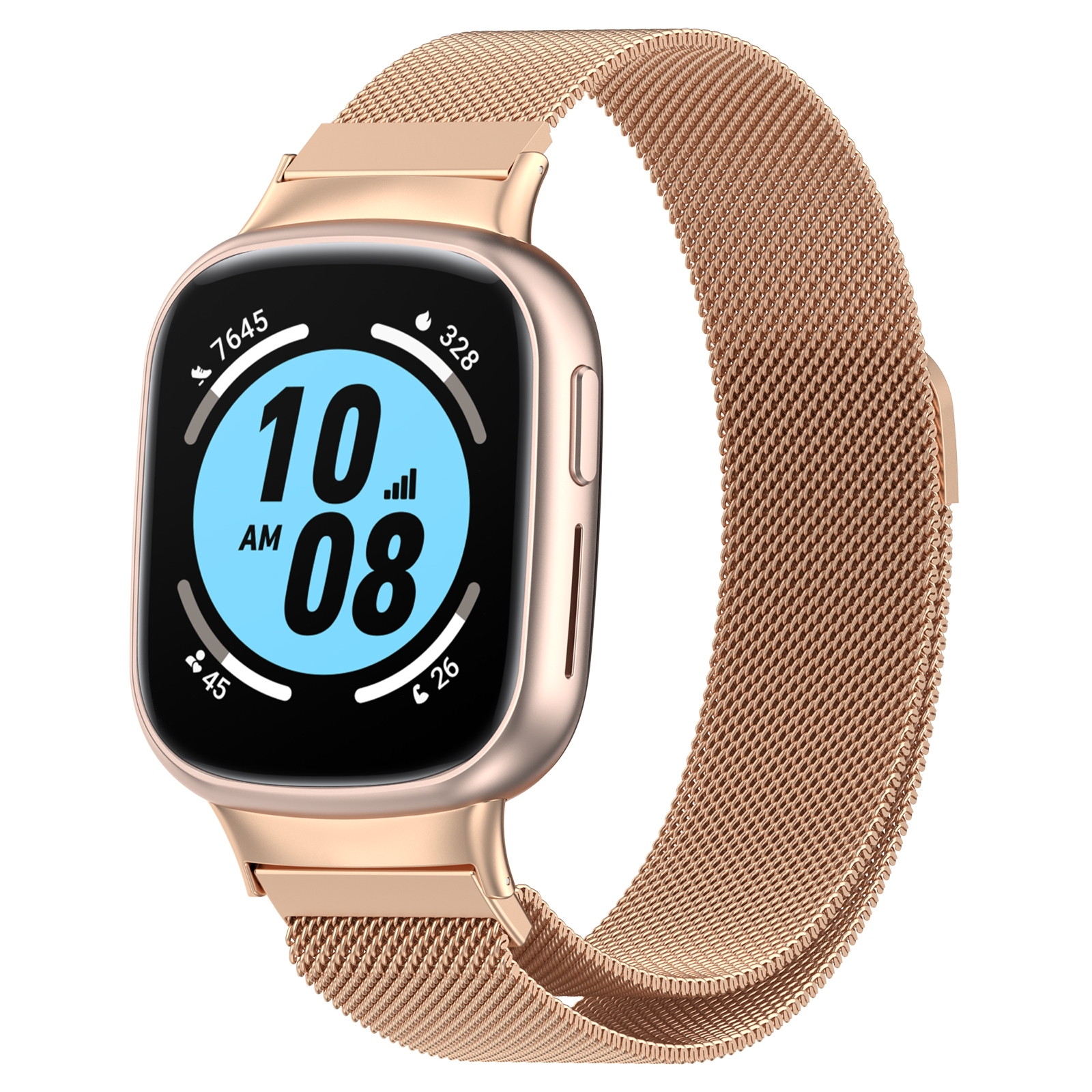 (New) Milan Magnetic Steel Mesh Watch Band For Honor Watch 4 TMA-L19