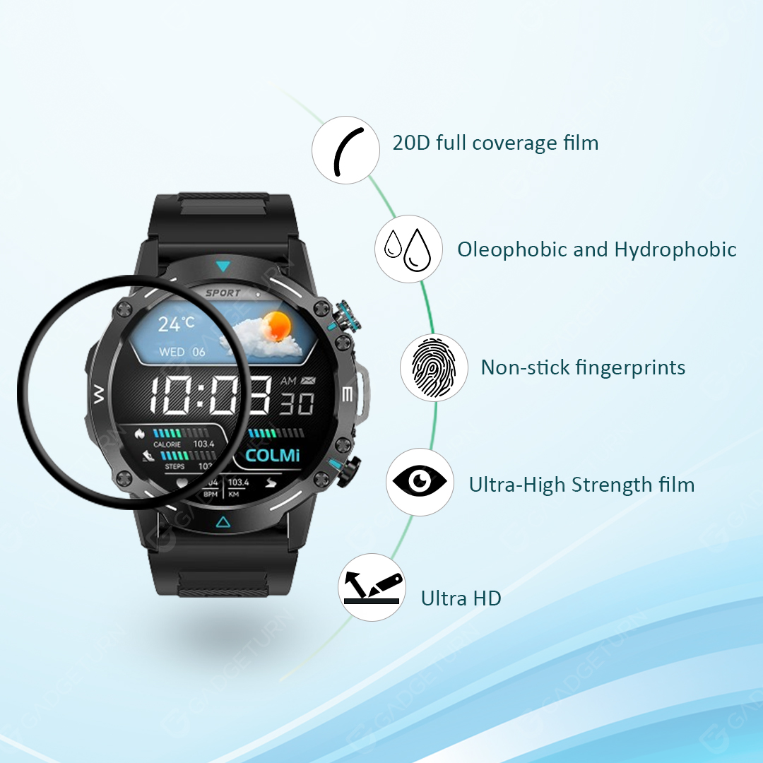 Colmi m42 Screen Protector - Full Coverage, Anti-Scratch, Anti-Fingerprint, Automatic Scratch Repair, Easy Install. 