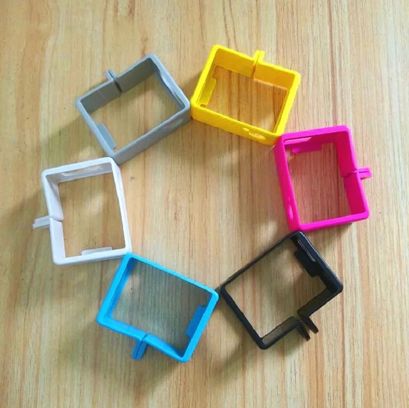 Clownfish For SJCAM Accessories Material Protective Frame Case Cover for SJ4000 SJ5000 SJ9000 SOOCOO C30 C30R EKEN H9 H9R Camera. 