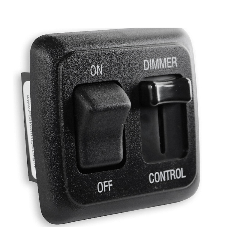 12 Volt DC Dimmer Switch Parts For LED, Halogen, Incandescent - RV, Auto, Truck, Marine, And Strip Lighting. 