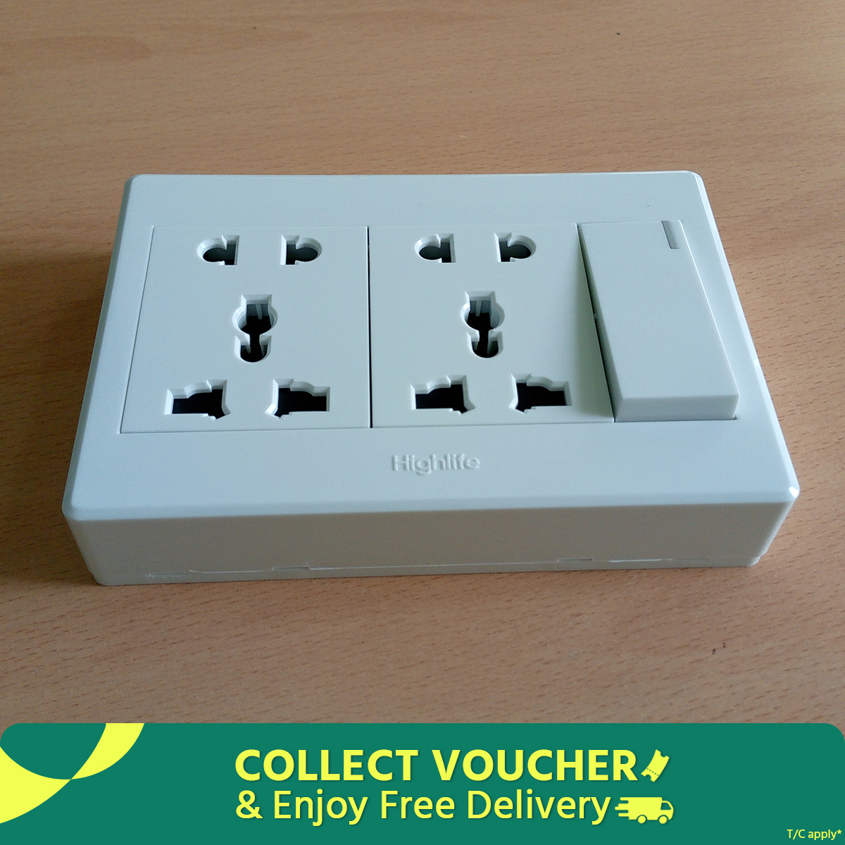 Electric Multi Socket 3 Pin Socket, 2 Pin Socket, MK Socket with Switch