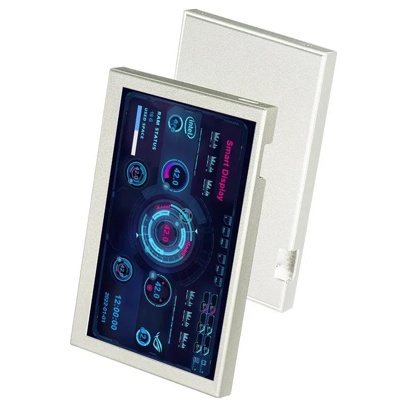 5inch IPS TYPE-C Secondary Screen Computer LCD Display for Mini PC Case 800x480 CPU GPU RAM HDD USB Monitor Freely AIDA64. 