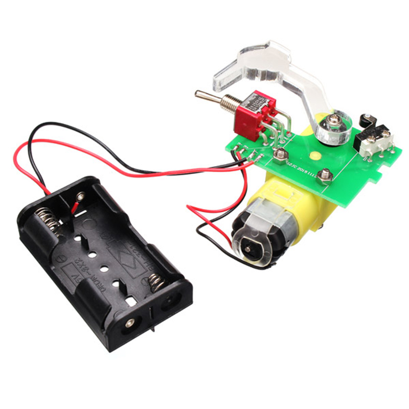 【Broad Sunlight shop】Useless Box DIY Kit Useless Machine Birthday Gift Geek Gadget Broad Game Tricky Toys Fun Office Home Decor. 