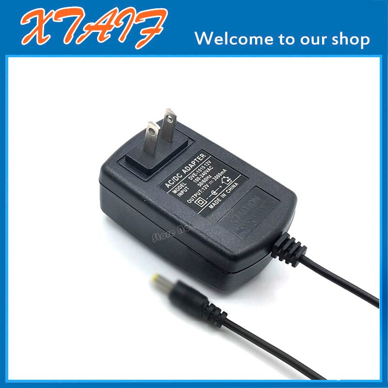 12V-12.5V 2.5A 5.5*3.0mm with Pin AC/DC Adapter For Sony SRS X5 Portable NFC Bluetooth Wireless Speaker Replacement Power Cord. 