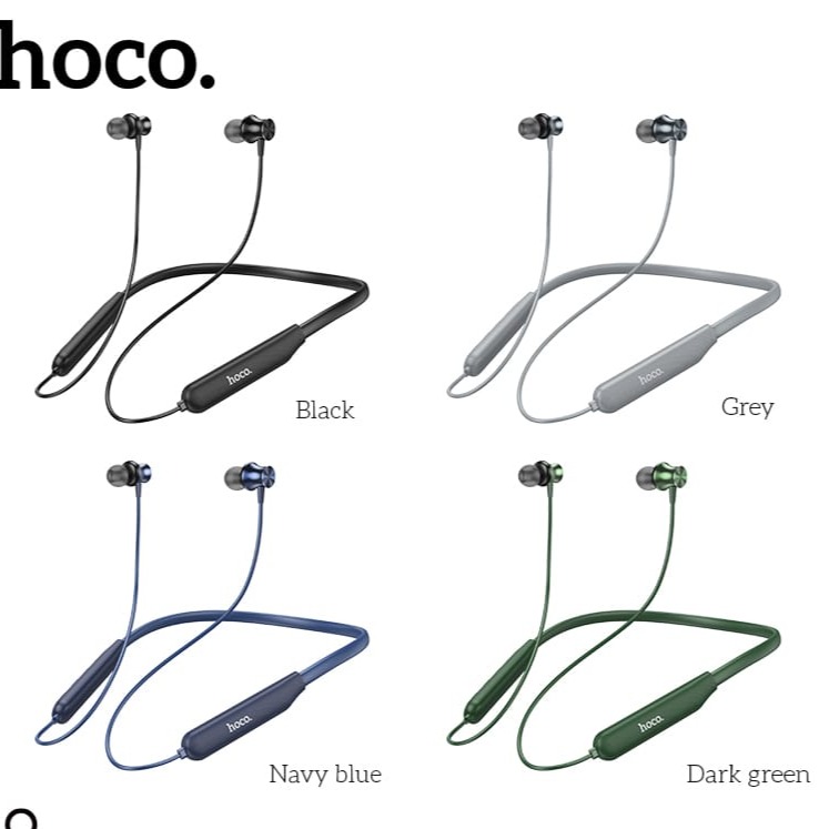 Hoco ES64 Ultra Sports Bluetooth V5.3 Wireless Earphone Neckband 1 pes-Time Square. 