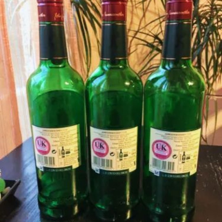 1000 ML Green Glass Bottle For Drinking Water and DIY projects,Decoration Purpose Uses 1 pcs.. 