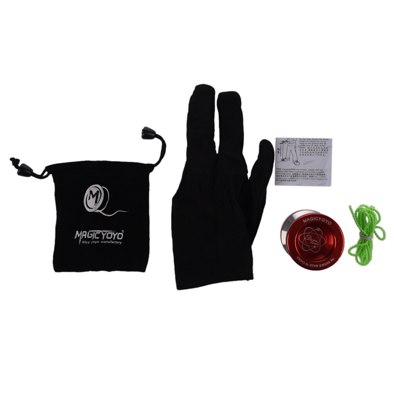 MAGICYOYO N8 Super Professional YoYo + String + Free Bag +Free (Red). 