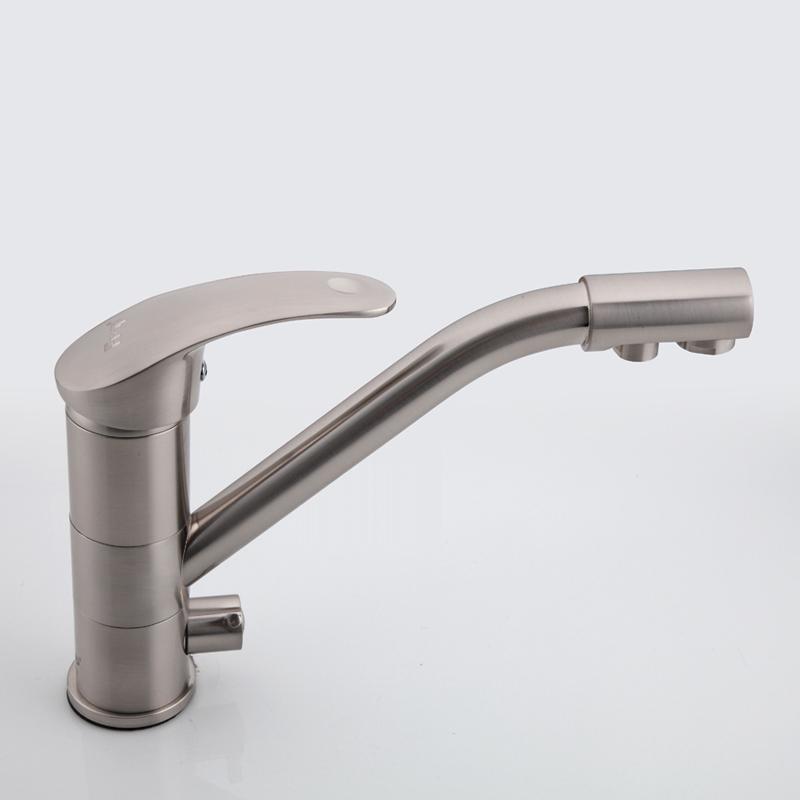 FRAP F4321-5 Kitchen Water Purification 360 Degree Rotation Single Handles Sink Faucet. 