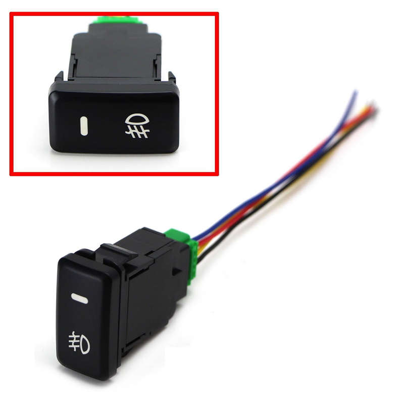 Auto Retrofit Switch Waterproof Toggle Switch Fog Lamp Switch With 4 Line For ota Lexus We Light. 