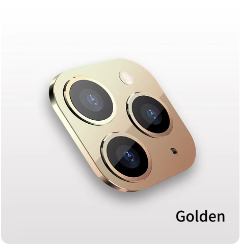 Modified Sticker Camera Lens Seconds Change Cover For iPhone X XR Xs Max Fake Flash Camera Cover 11 Pro Max Glass Protector Film