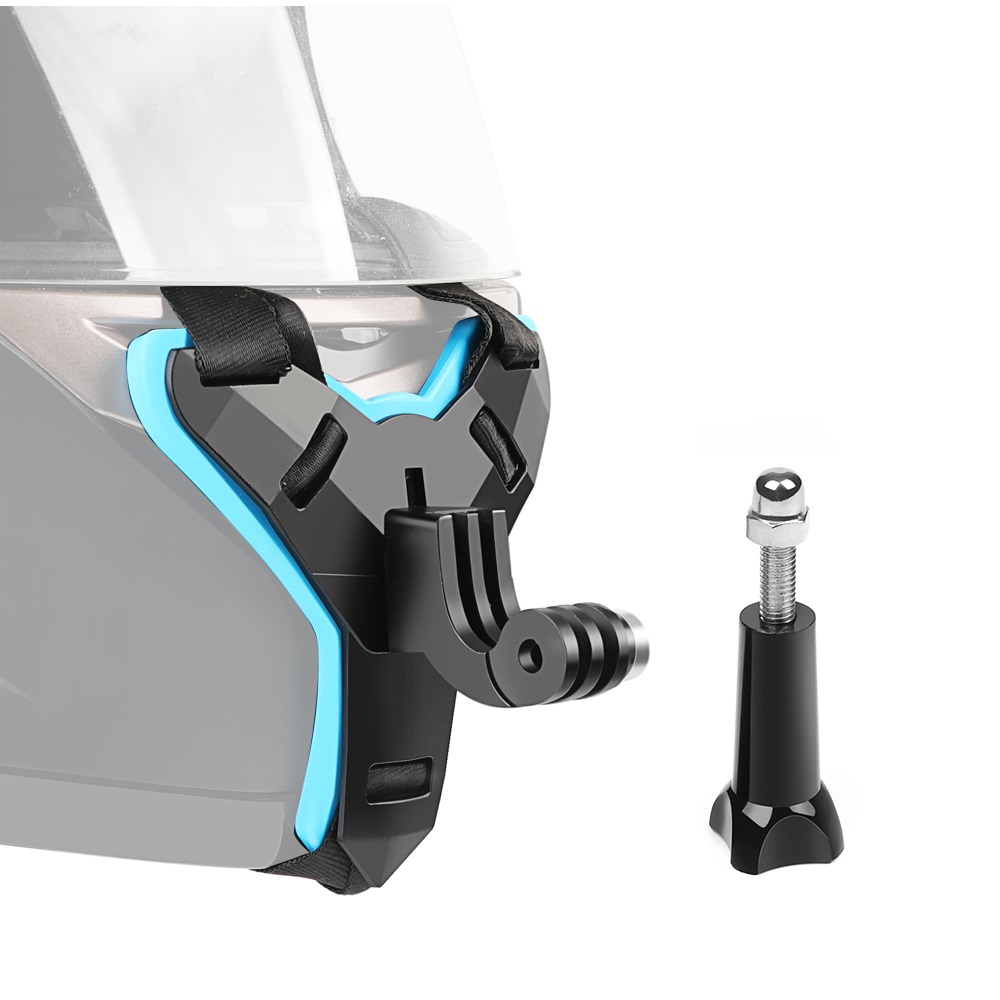 Helmet Chin Mobile Mount with Phone holder Motorcycle Helmet Stand for Action Camera and Phone. 